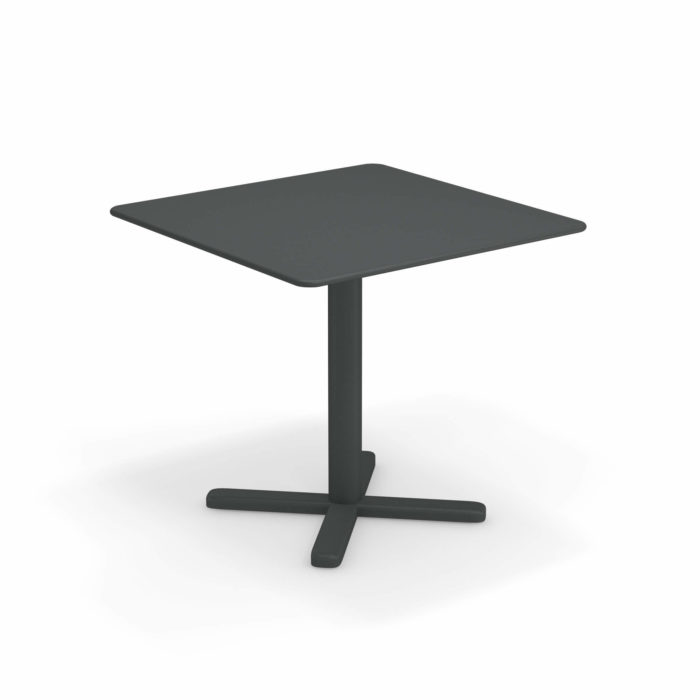 emu Tisch quadratisch klappbar 80x80 Darwin Antikeisen