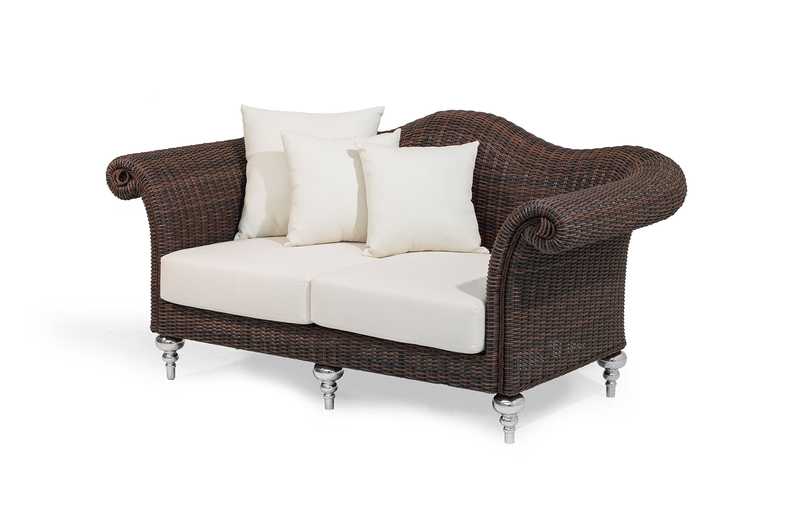 Sofa Vienna 2 Sitzplätze braun